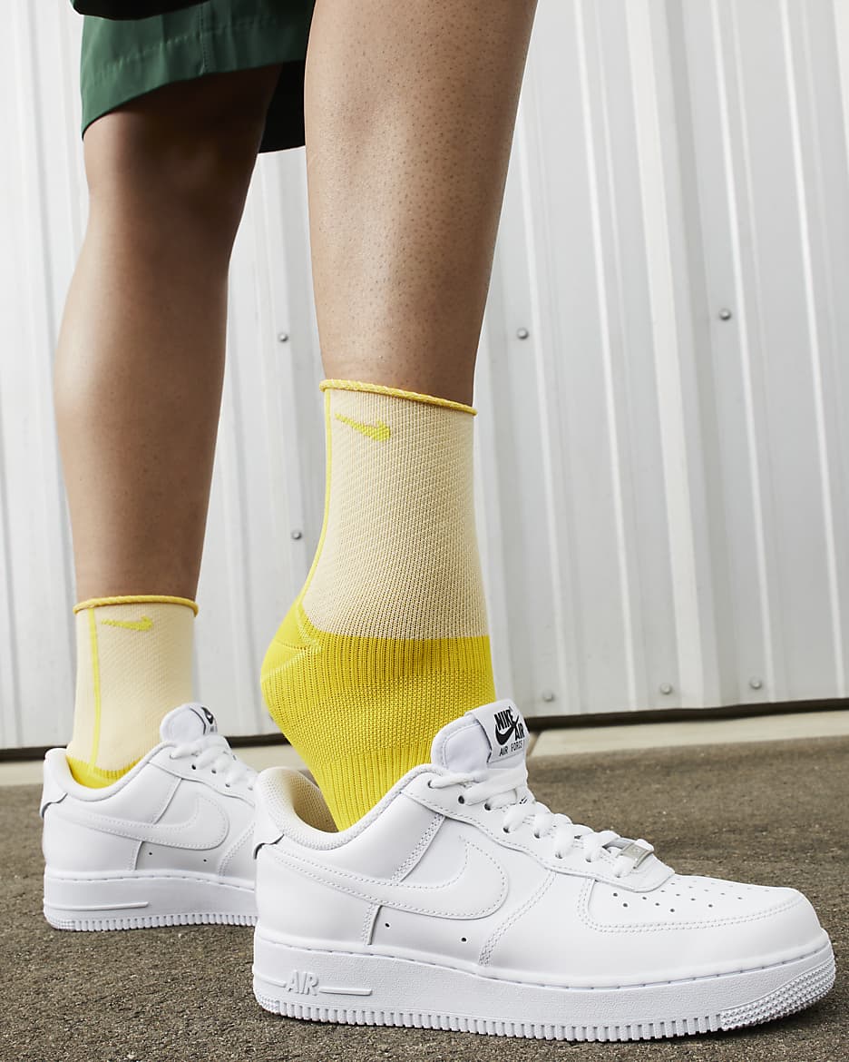 Air force 1 yellow womens best sale